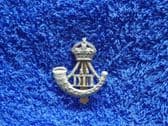 DURHAM LIGHT INFANTRY ( DLI ) KING'S CROWN CAP BADGE