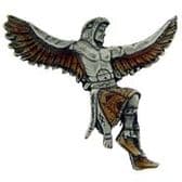 EAGLE NATIVE INDIAN CHIEF LAPEL PIN