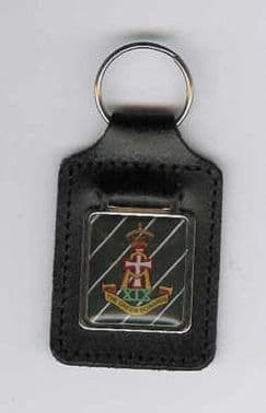 GREEN HOWARDS LEATHER KEY FOB