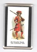 GRENADIER GUARDS UNIFORM 1660 FRIDGE MAGNET