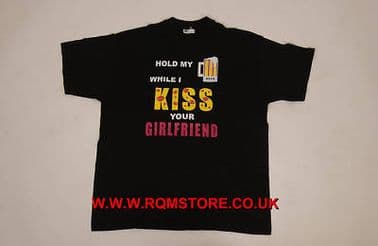 HOLD MY BEER T SHIRT ( LARGE ) (TS31)