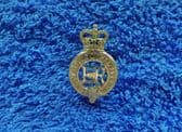HOUSEHOLD DIVISION CAP BADGE