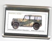 HUMBER HEAVY UTILITY CAR FRIDGE MAGNET