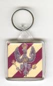 KING'S ROYAL HUSSARS LARGE KEY RING