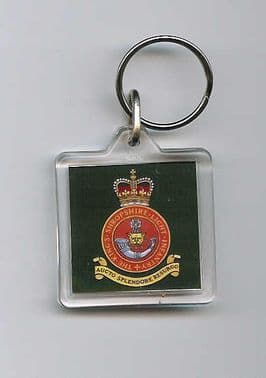 KING'S SHROPESHIRE LIGHT INFANTRY KEY RING (p)