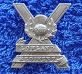 LOWLAND REGIMENT CAP BADGE