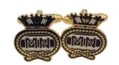 Merchant Navy ( MN ) ( Merchant Service ) Cufflinks