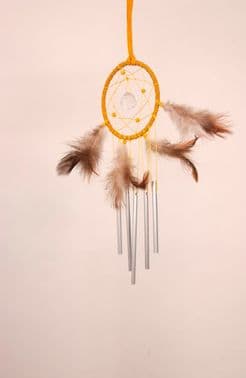 NATIVE INDIAN STYLE DREAM CATCHER WINDCHIME (WC05)