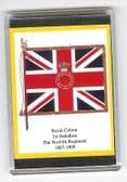 NORFOLK REGIMENT COLOURS 1887 LARGE FRIDGE MAGNET