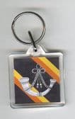 OXFORDSHIRE & BUCKINGHAMSHIRE LIGHT INFANTRY KEY RING