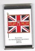 OXFORDSHIRE LIGHT INFANTRY COLOUR 1868 FRIDGE MAGNET L1