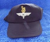 PARACHUTE REGIMENT ( PARAS ) BASEBALL CAP WITH BULLION WIRE BADGE (BLK)