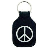 PEACE SYMBOL KEY FOB