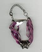 PURPLE SUEDE BRACLET (FL15)