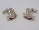 QUEEN'S ROYAL LANCERS ( QRL ) CUFF LINKS