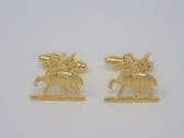 QUEEN'S ROYAL REGIMENT OF WEST SURREY CUFF LINKS