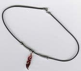 RED GOTHIC SYMBOL NECKLACE (GN22)