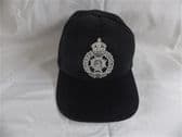 RIFLE BRIGADE BASEBALL CAP WITH A BULLION WIRE BADGE (BLK)