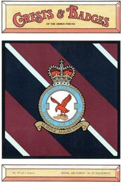 ROYAL AIR FORCE 23 SQUADRON POSTCARD
