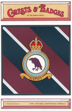 ROYAL AIR FORCE MAINTENANCE COMMAND POSTCARD