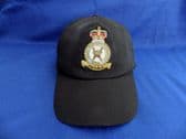 ROYAL AIR FORCE REGIMENT ( RAFR ) BASEBALL CAP WITH A BULLION WIRE BADGE (BLK)