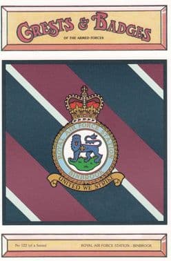 ROYAL AIR FORCE STATION BINBROOK POSTCARD