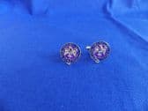 ROYAL ANGLIAN REGIMENT 3rd BATTALION POMPADOURS / STEELBACKS CUFF LINKS