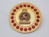 ROYAL ARMY VETENARY CORPS ( RAVC ) BROOCH / BROACH (GR)