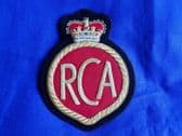 ROYAL CANADIAN ARTILLERY ( RCA ) BLAZER BADGE