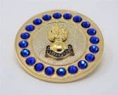 ROYAL CORPS ENGINEERS FLAMING BOMB ( RE ROYAL ENGINEERS ) BROACH / BROOCH (GB)