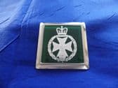 ROYAL GREEN JACKETS ( RGJ ) CAR GRILLE BADGE
