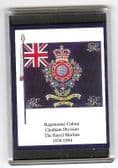 ROYAL MARINES COLOURS 1858 LARGE FRIDGE MAGNET