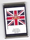 ROYAL MARINES COLOURS 1858 LARGE FRIDGE MAGNET RC