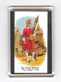 ROYAL MARINES UNIFORM 1745 FRIDGE MAGNET