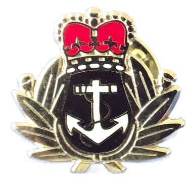 Royal Navy (RN) ( Senior Service ) Cap Badge Lapel Pin / Sweetheart Pin