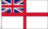 ROYAL NAVY WHITE ENSIGN 5ft X 3ft