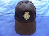 ROYAL REGIMENT OF FUSILIERS ( RRF ) BASEBALL CAP WITH A SILK THREAD EMBROIDERED CYPHER