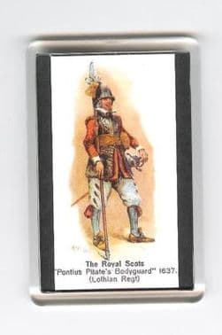 ROYAL SCOT'S UNIFORM 1637  FRIDGE MAGNET