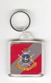 SHERWOOD FORESTERS ( NOTTS AND DERBY ) LARGE KEY RING
