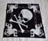 SKULL AND CROSS BONES WITH BARED WIRE BANDANA