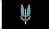 SPECIAL AIR SERVICE ( BLACK FLAG ) 5ft X 3ft