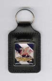 THE BUFFS LEATHER KEY FOB