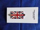 UNION JACK CAR BADGE SCREW FITTING