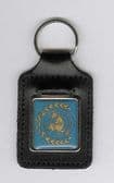 UNITED NATIONS LEATHER KEY FOB