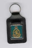 WOMENS ROYAL ARMY CORPS LEATHER KEY FOB
