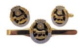 York and Lancaster Regiment ( The Tigers ) Cufflinks and Tie Clip Set