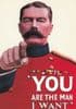 YOU ARE THE MAN I WANT POSTCARD