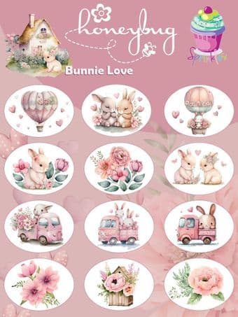 Bunnie Love Sprinkle Sheet