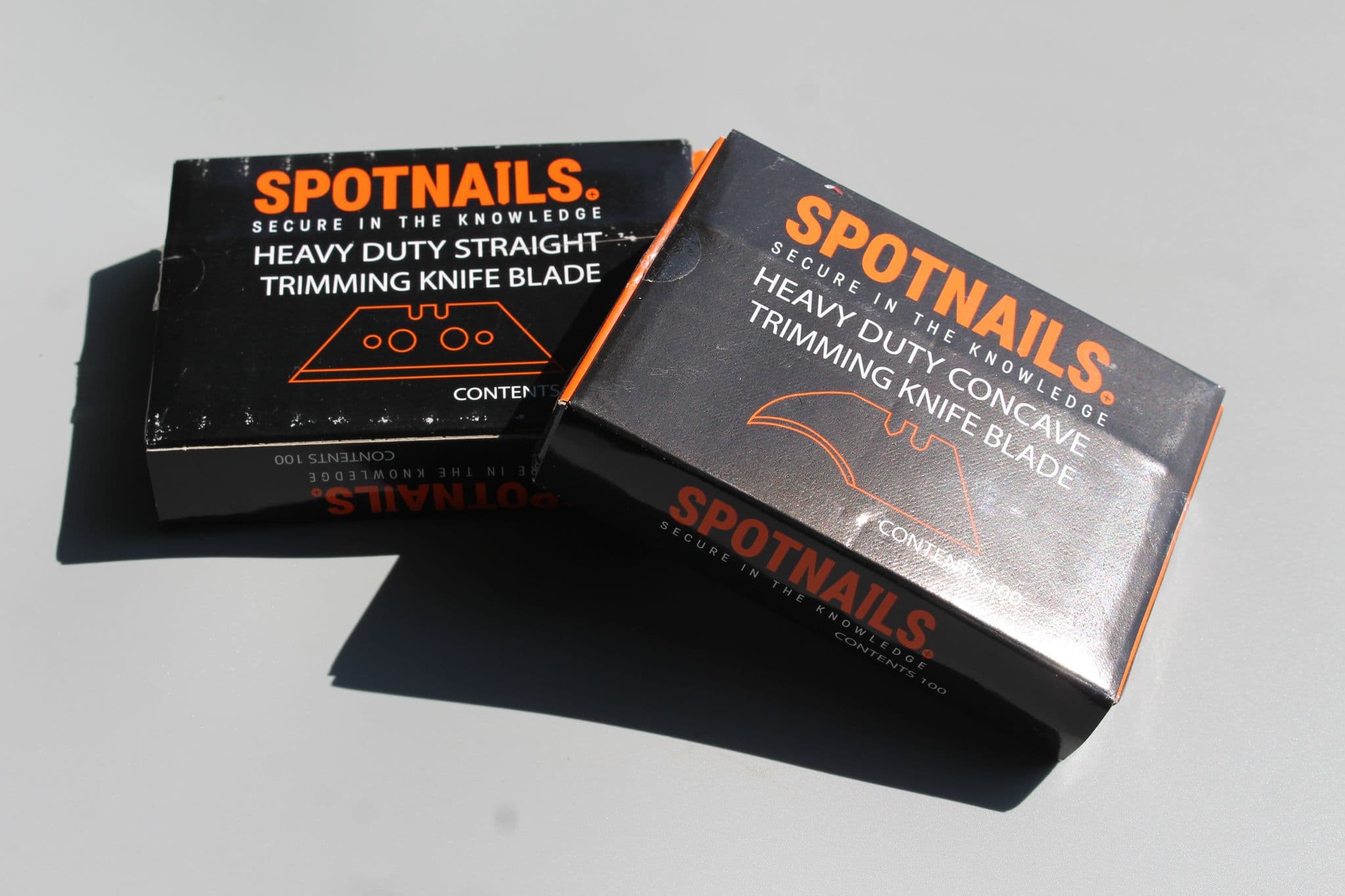 NEW Spotnails Concaved and Straight blades Ultra Sharp.
