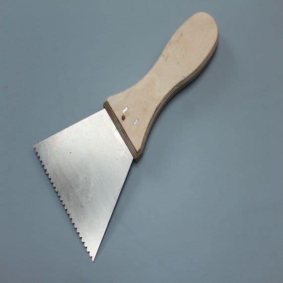 8cm Adhesive Trowel RWS230 for LVT Flooring